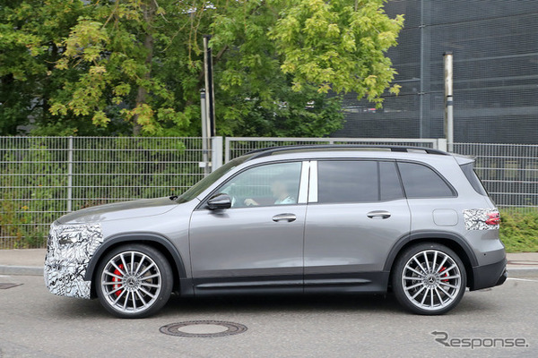 メルセデス AMG GLB 35 プロトタイプ（スクープ写真）