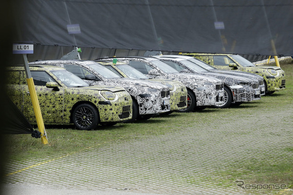 BMW X2 次期型プロトタイプ（スクープ写真）