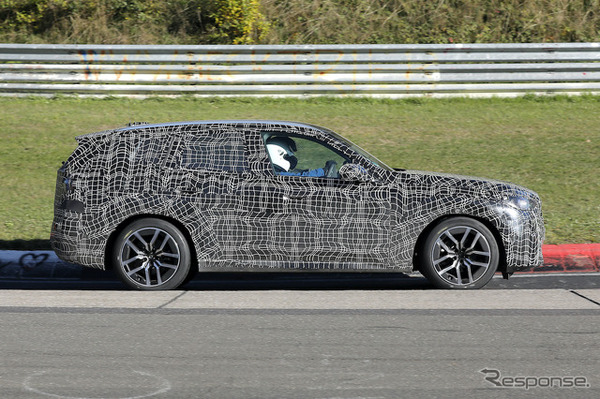BMW X3 次期型プロトタイプ（スクープ写真）