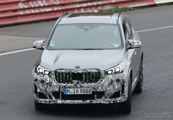 BMW X1 Mパフォーマンスモデル 改良新型プロトタイプ（スクープ写真）