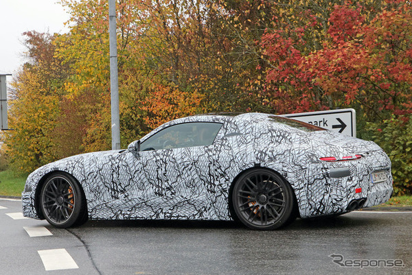 メルセデス AMG GT 53 Eパフォーマンス（スクープ写真）