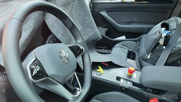 VW パサート 次期型プロトタイプ（スクープ写真）