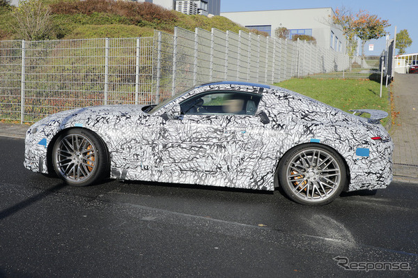 メルセデスAMG GT Edition1 市販型プロトタイプ（スクープ写真）