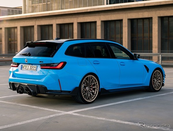 BMW M3 ツーリング の「Mパフォーマンスパーツ」装着車