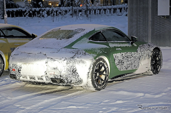メルセデス AMG GT 次期型プロトタイプ（スクープ写真）