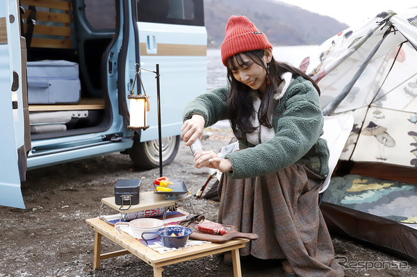 外で作り、外で食べるのは格別な美味しさなのだそうだ