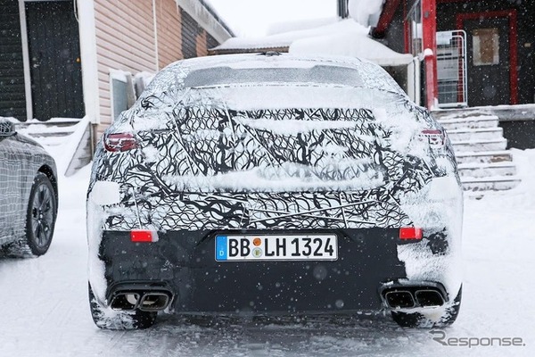 メルセデスAMG GLC63クーペ プロトタイプ（スクープ写真）