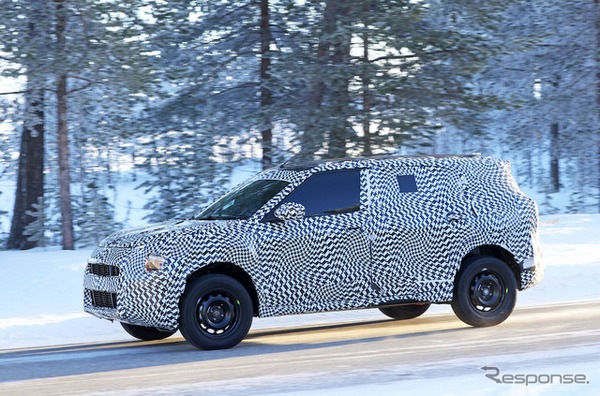 シトロエン C3エアクロスSUV 次期型プロトタイプ（スクープ写真）