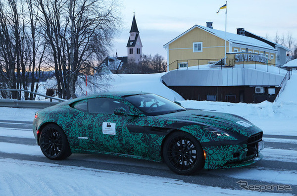 アストンマーティン DB11 後継モデルのプロトタイプ（スクープ写真）