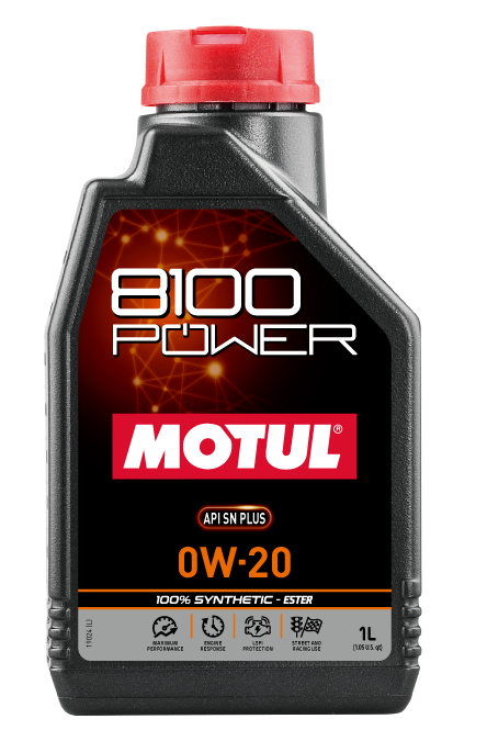 「8100 POWER 0W-20」1L