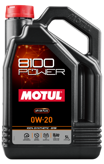 「8100 POWER 0W-20」5L