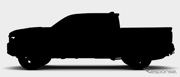 トヨタ・タコマ 新型のティザー写真