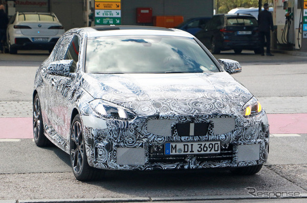 BMW M135i 後継モデルプロトタイプ（スクープ写真）