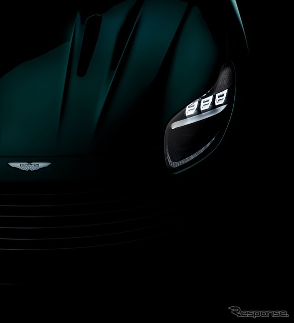 アストンマーティン「DB」の最新モデルのティザー写真