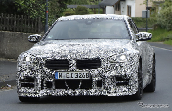 BMW M2 CS プロトタイプ（スクープ写真）