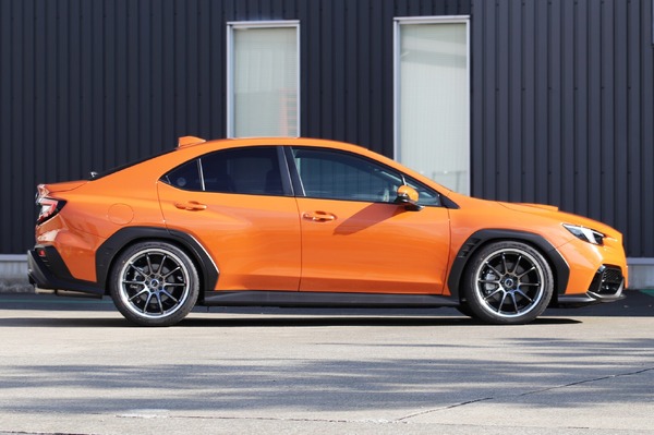 FLEX Z SUBARU WRX S4（VBH）用実装例（Ft: -30mm / Rr: -35mm）