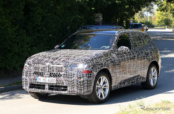 BMW X3 次期型プロトタイプ（スクープ写真）