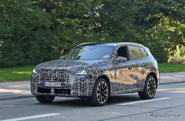 BMW X3 次期型プロトタイプ（スクープ写真）