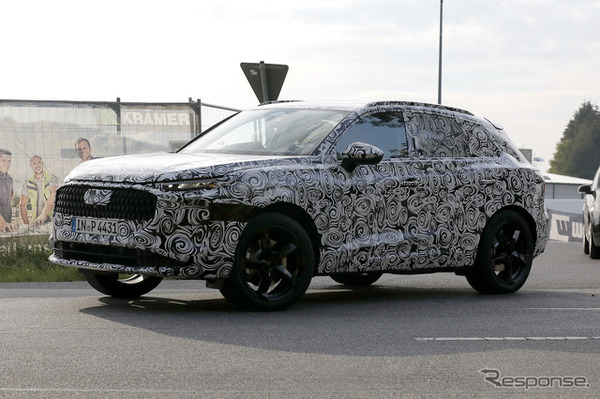 アウディ Q3 次期型プロトタイプ（スクープ写真）