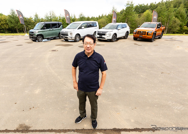 三菱自動車 加藤隆雄社長と三菱らしさあふれるラインアップ