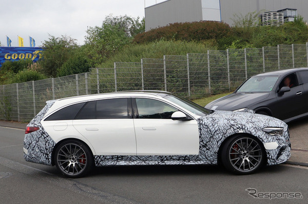 メルセデスAMG E53 ステーションワゴン　新型プロトタイプ（スクープ写真）