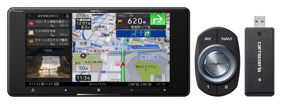 AVIC-CZ912III-DC7V 型 HD/TV/DVD/CD/Bluetooth/USB/SD/ チューナー・AV 一体型メモリーナビゲーション ネットワークスティックセット