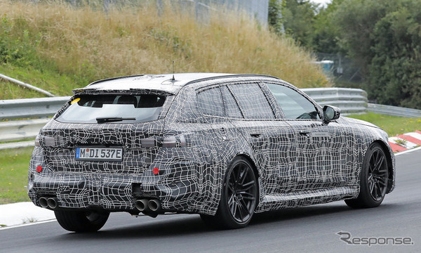 BMW M5ツーリング 新型プロトタイプ（スクープ写真）