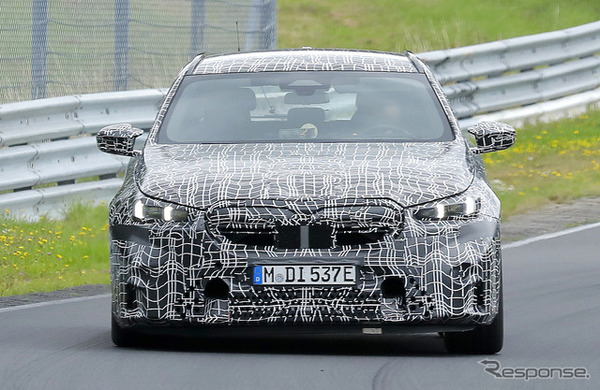 BMW M5ツーリング 新型プロトタイプ（スクープ写真）