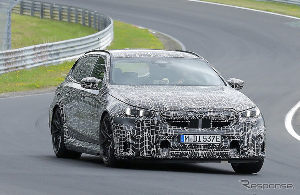 BMW M5ツーリング 新型プロトタイプ（スクープ写真）