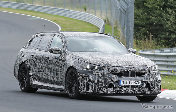 BMW M5ツーリング 新型プロトタイプ（スクープ写真）