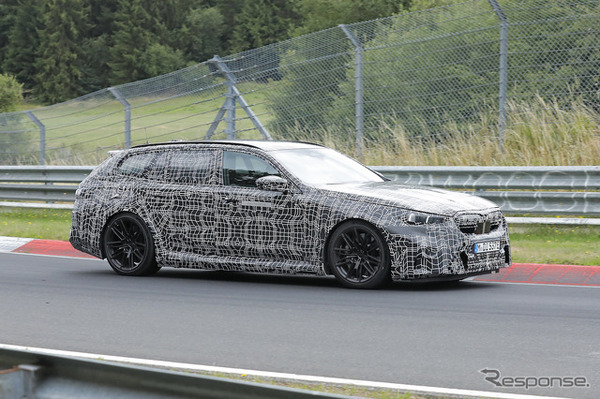 BMW M5ツーリング 新型プロトタイプ（スクープ写真）