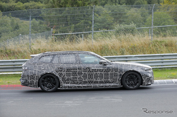 BMW M5ツーリング 新型プロトタイプ（スクープ写真）