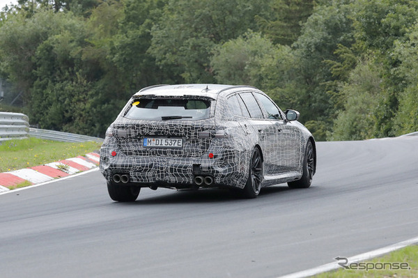 BMW M5ツーリング 新型プロトタイプ（スクープ写真）