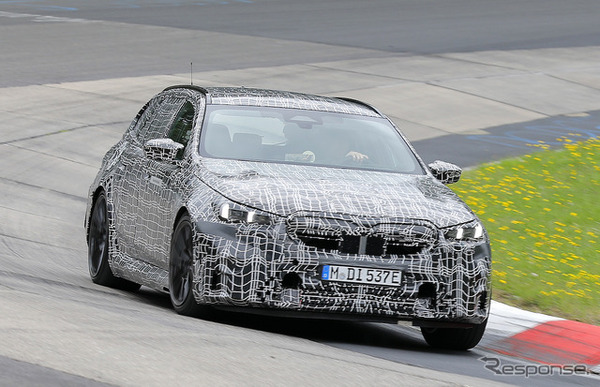 BMW M5ツーリング 新型プロトタイプ（スクープ写真）