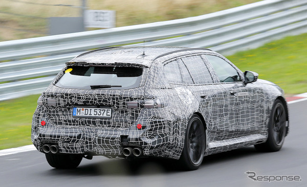 BMW M5ツーリング 新型プロトタイプ（スクープ写真）