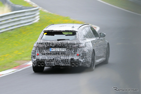 BMW M5ツーリング 新型プロトタイプ（スクープ写真）