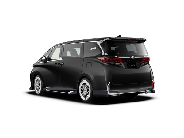 TOM'Sから新型アルファード（40系）用カスタマイズパーツ第一弾「TOM’Sスタイリングパーツセット」「専用アルミホイール」の予約販売がスタート