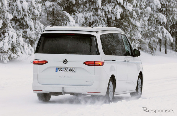 VW カリフォルニア PHEV プロトタイプ（スクープ写真）