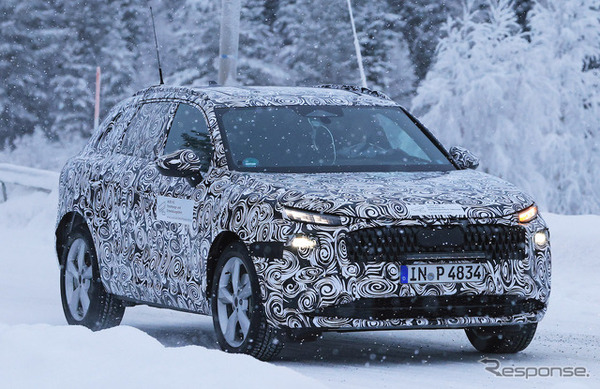 アウディ Q3 次期型プロトタイプ（スクープ写真）