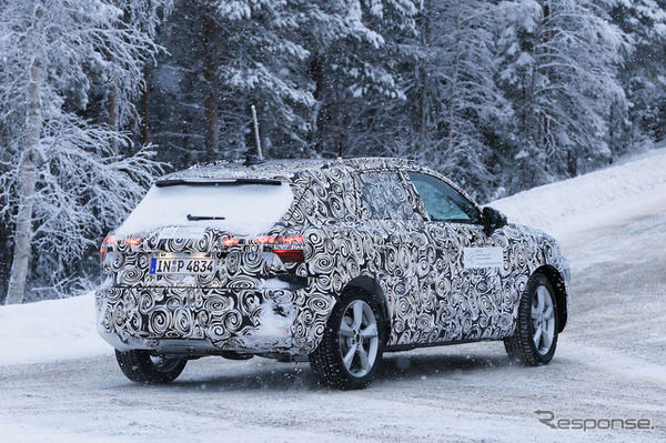 アウディ Q3 次期型プロトタイプ（スクープ写真）