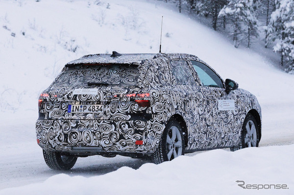 アウディ Q3 次期型プロトタイプ（スクープ写真）
