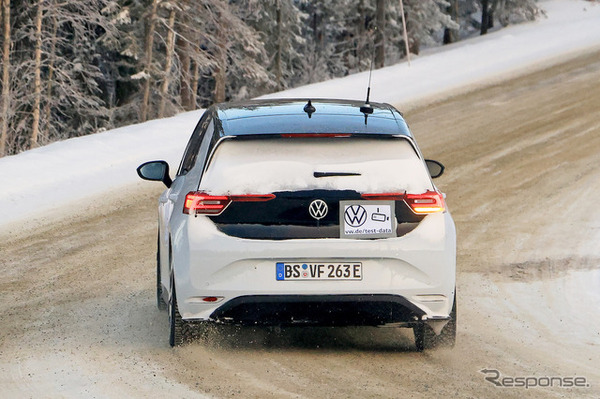 VW ID.3 GTI プロトタイプ（スクープ写真）