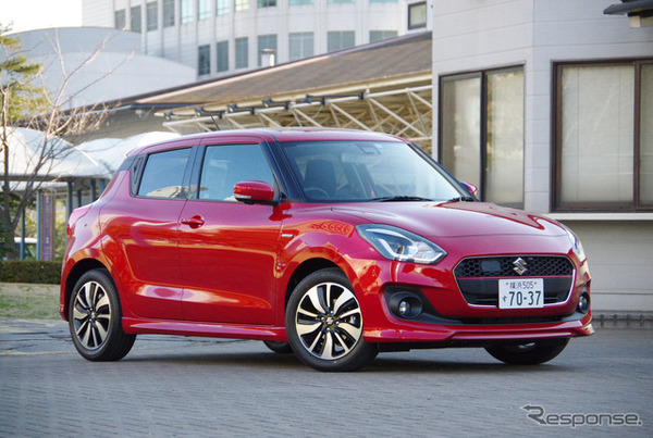 スズキ・スイフト従来型（ハイブリッドRS、2017年）