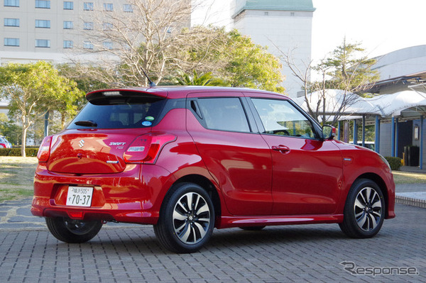スズキ・スイフト従来型（ハイブリッドRS、2017年）
