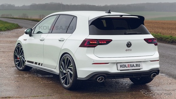 VW  ゴルフGTI 改良新型（予想CG）