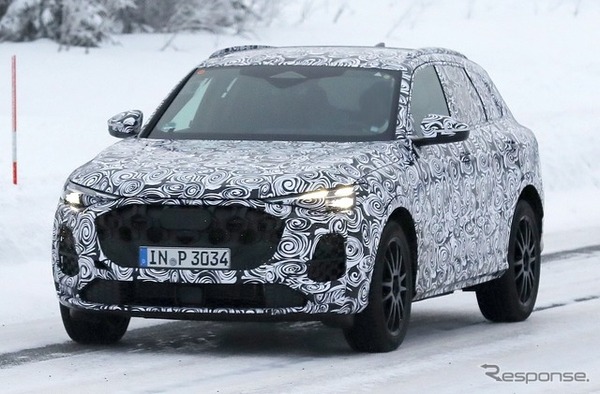 アウディ Q5 次期型プロトタイプ（スクープ写真）