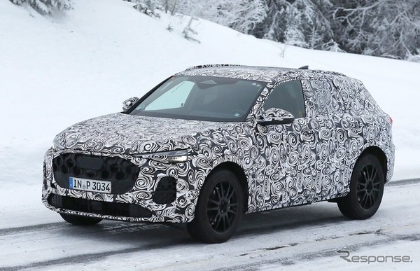 アウディ Q5 次期型プロトタイプ（スクープ写真）