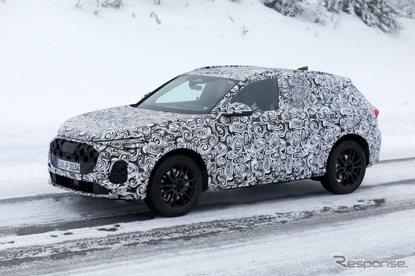 アウディ Q5 次期型プロトタイプ（スクープ写真）