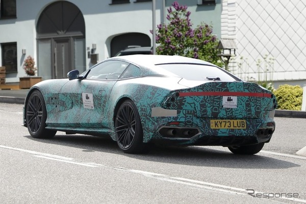 アストンマーティン DBS 後継 V12スーパーカーのプロトタイプ（スクープ写真）