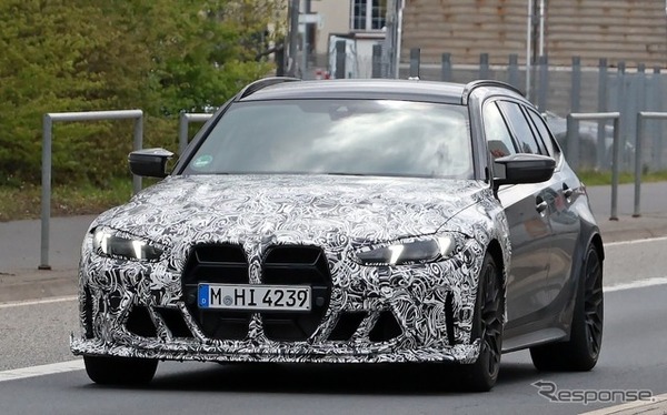 BMW M3 CS ツーリング プロトタイプ（スクープ写真）
